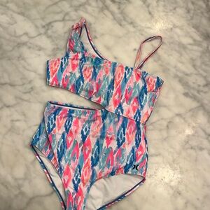 Girls XL Hurley one piece swimsuit